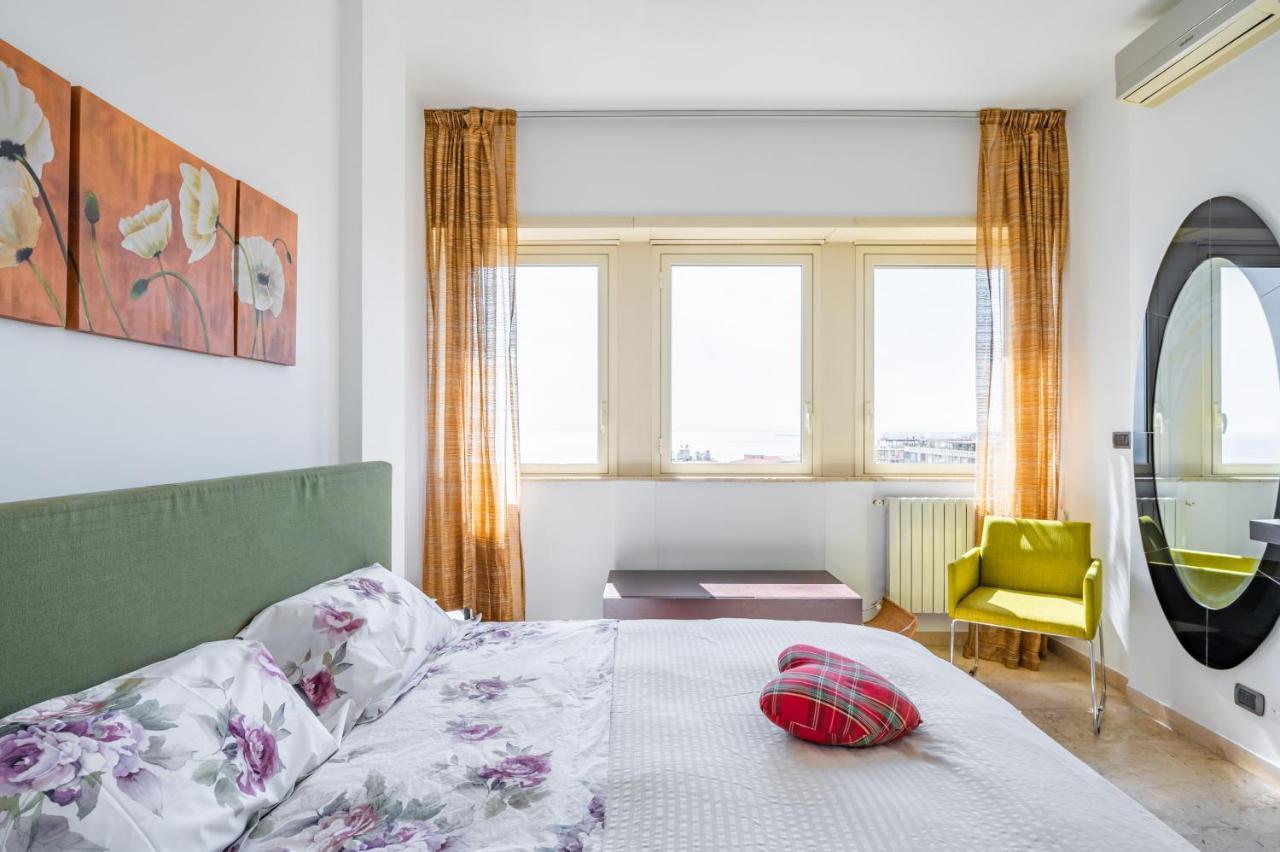 Catania Seaview Apartment With Balcony Bagian luar foto
