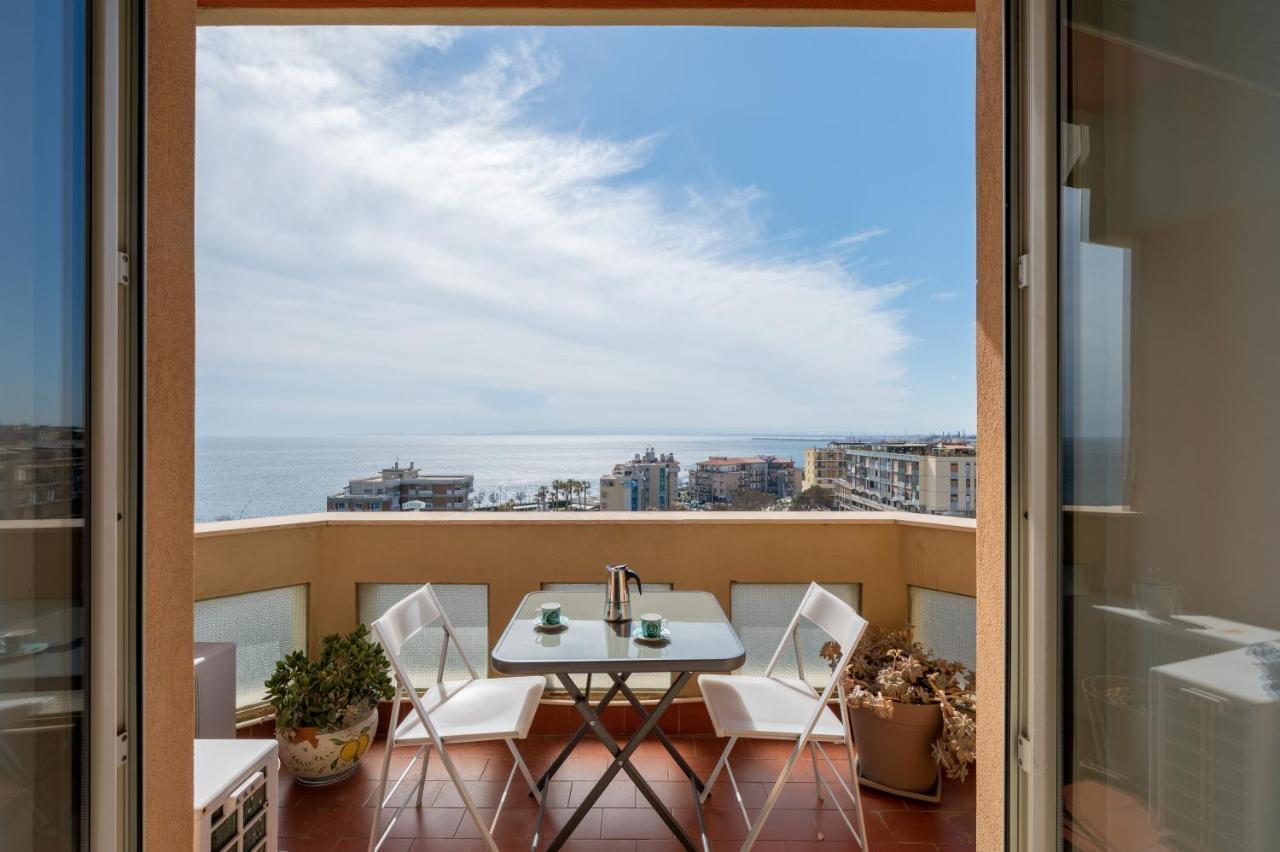 Catania Seaview Apartment With Balcony Bagian luar foto