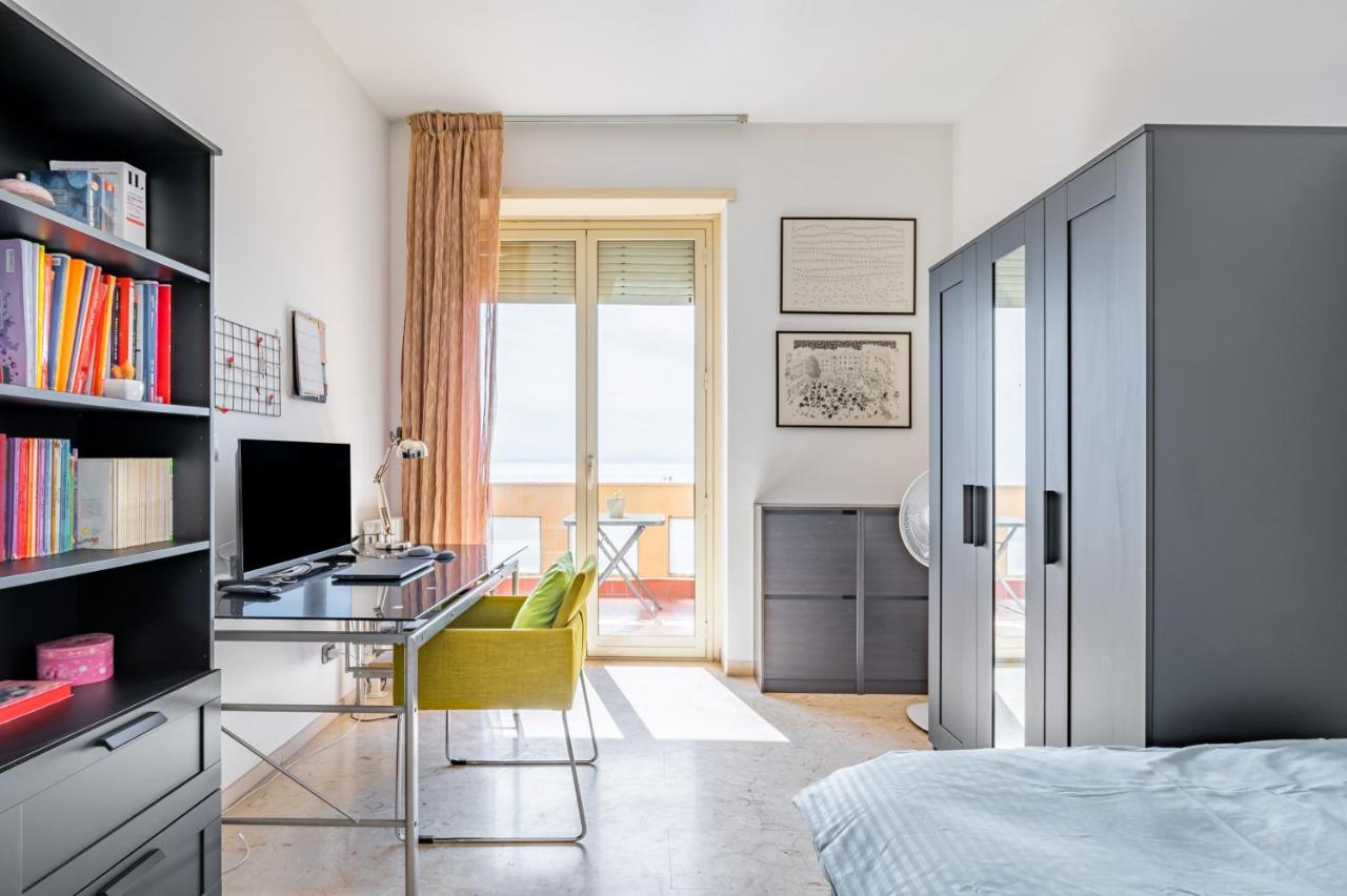 Catania Seaview Apartment With Balcony Bagian luar foto